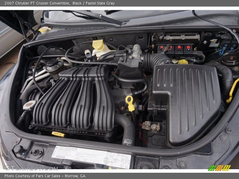 Black / Pastel Slate Gray 2007 Chrysler PT Cruiser Convertible