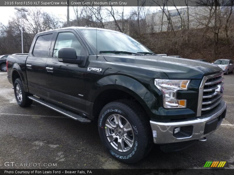  2016 F150 XLT SuperCrew 4x4 Green Gem