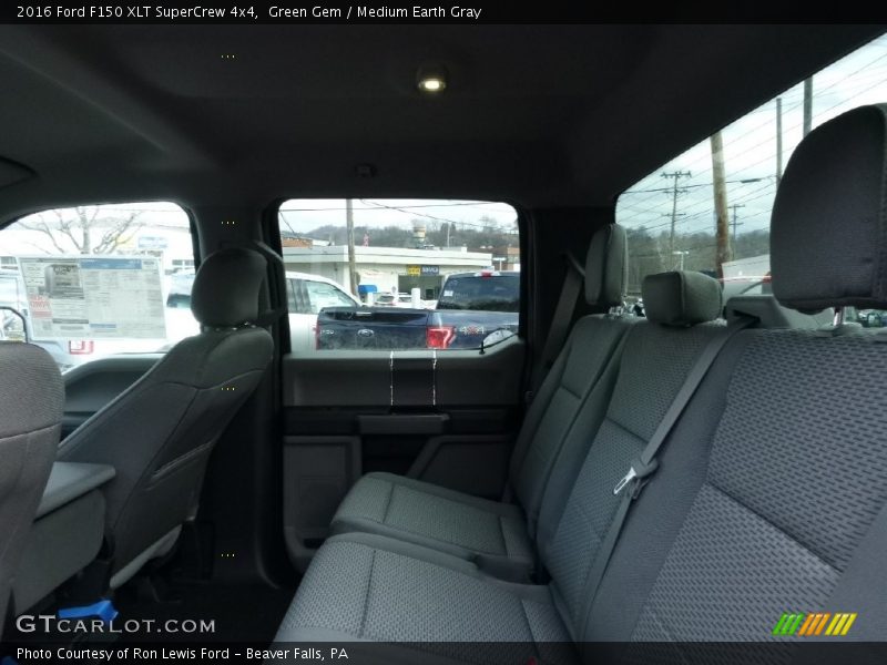 Green Gem / Medium Earth Gray 2016 Ford F150 XLT SuperCrew 4x4