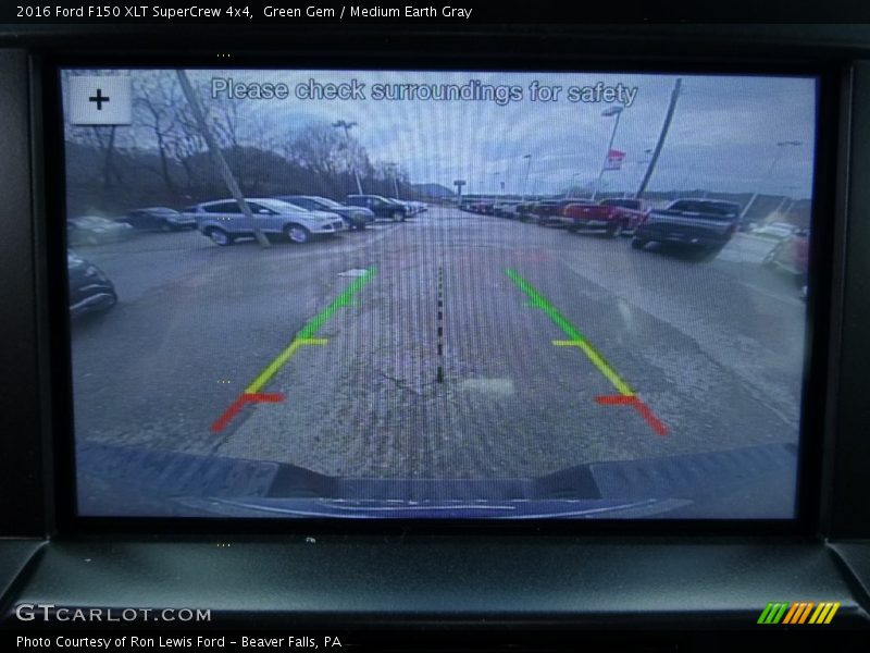 Green Gem / Medium Earth Gray 2016 Ford F150 XLT SuperCrew 4x4