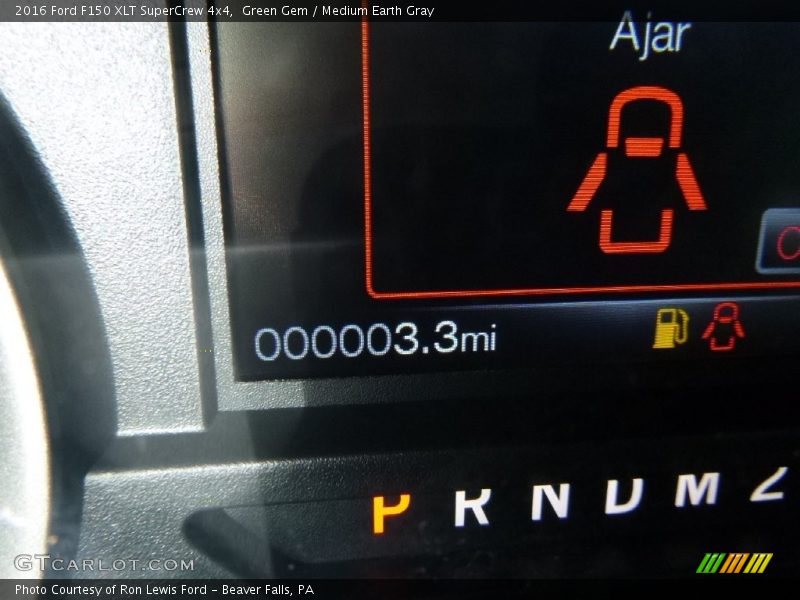 Green Gem / Medium Earth Gray 2016 Ford F150 XLT SuperCrew 4x4