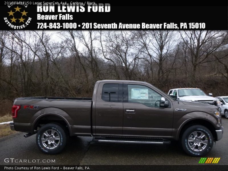 Caribou / Black 2016 Ford F150 Lariat SuperCab 4x4