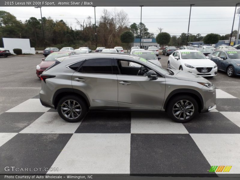Atomic Silver / Black 2015 Lexus NX 200t F Sport