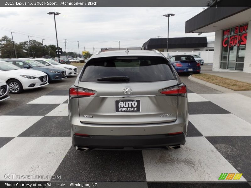 Atomic Silver / Black 2015 Lexus NX 200t F Sport