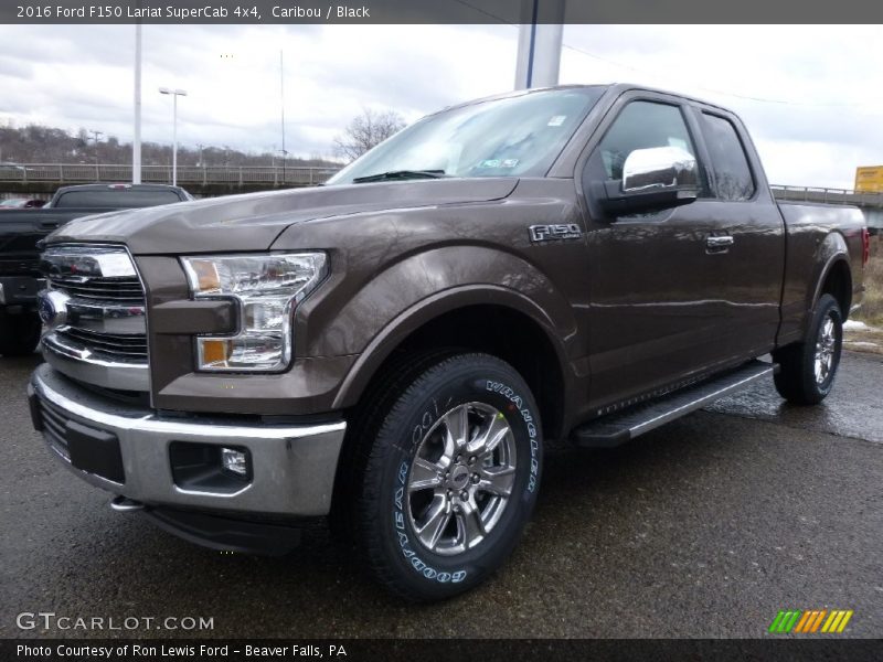 Front 3/4 View of 2016 F150 Lariat SuperCab 4x4