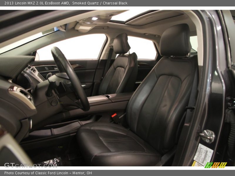 Smoked Quartz / Charcoal Black 2013 Lincoln MKZ 2.0L EcoBoost AWD