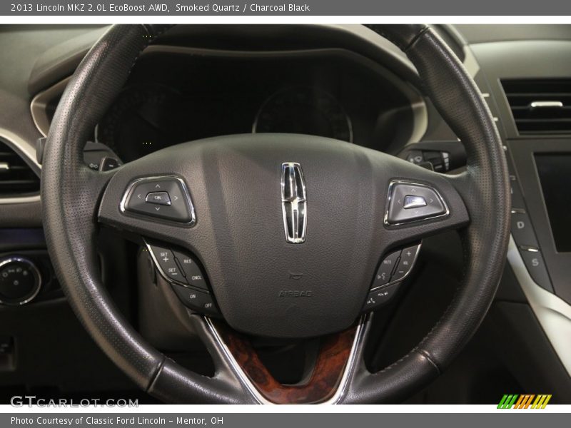 Smoked Quartz / Charcoal Black 2013 Lincoln MKZ 2.0L EcoBoost AWD