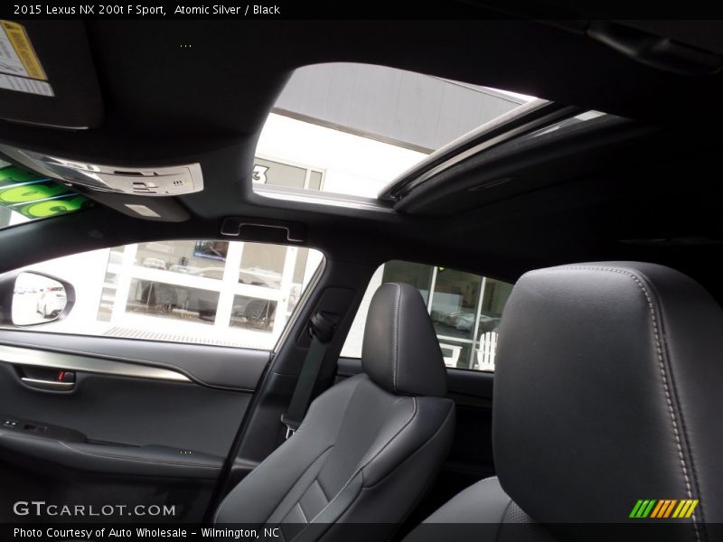Atomic Silver / Black 2015 Lexus NX 200t F Sport
