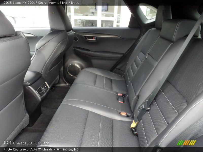 Atomic Silver / Black 2015 Lexus NX 200t F Sport