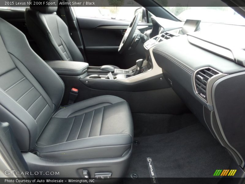 Atomic Silver / Black 2015 Lexus NX 200t F Sport