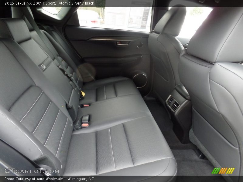 Atomic Silver / Black 2015 Lexus NX 200t F Sport