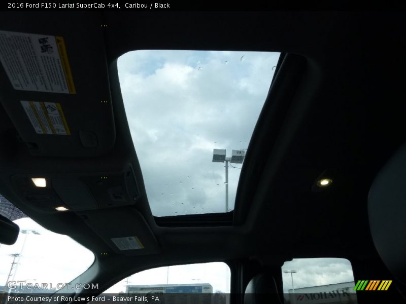Caribou / Black 2016 Ford F150 Lariat SuperCab 4x4