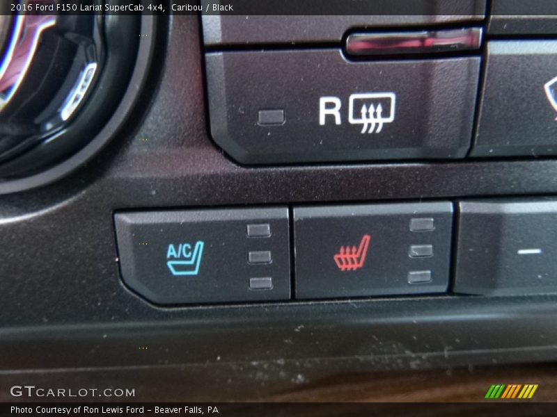 Caribou / Black 2016 Ford F150 Lariat SuperCab 4x4