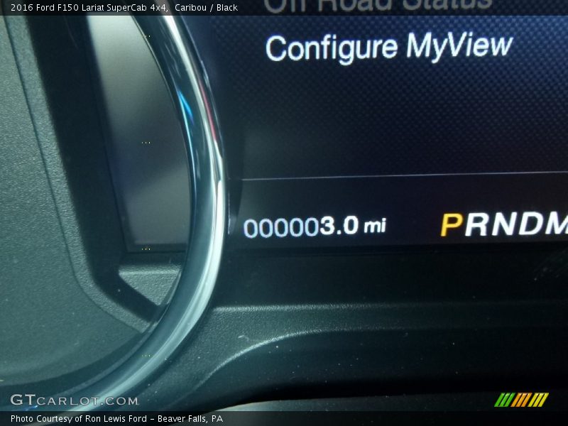 Caribou / Black 2016 Ford F150 Lariat SuperCab 4x4