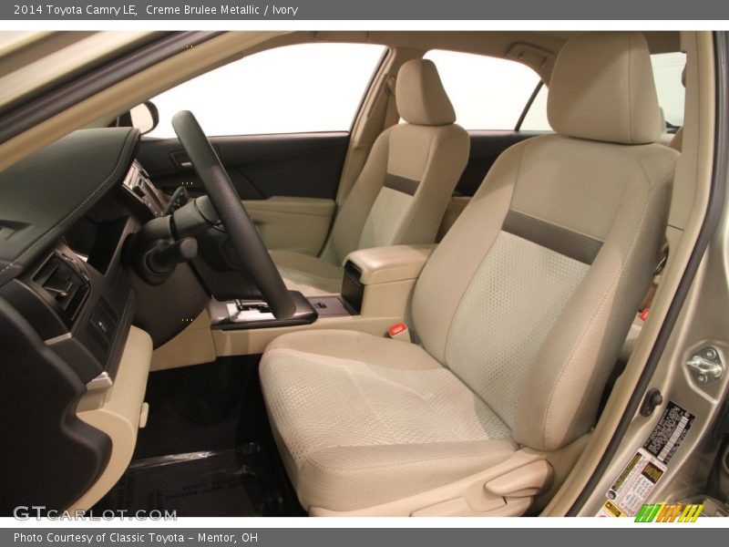 Creme Brulee Metallic / Ivory 2014 Toyota Camry LE