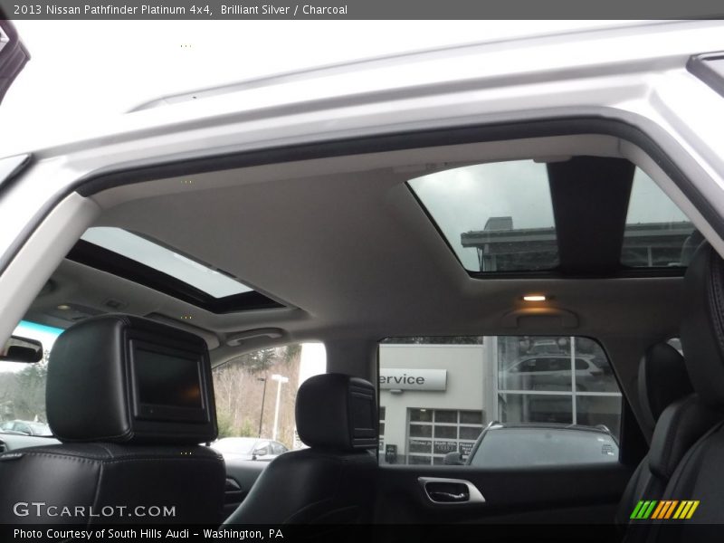 Brilliant Silver / Charcoal 2013 Nissan Pathfinder Platinum 4x4
