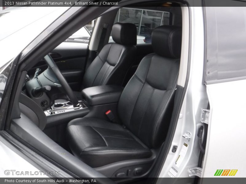 Brilliant Silver / Charcoal 2013 Nissan Pathfinder Platinum 4x4