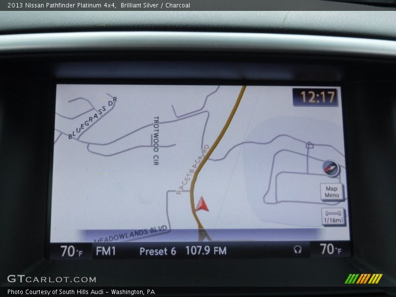 Brilliant Silver / Charcoal 2013 Nissan Pathfinder Platinum 4x4