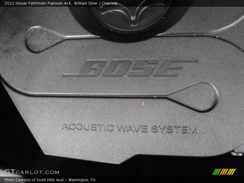 Brilliant Silver / Charcoal 2013 Nissan Pathfinder Platinum 4x4