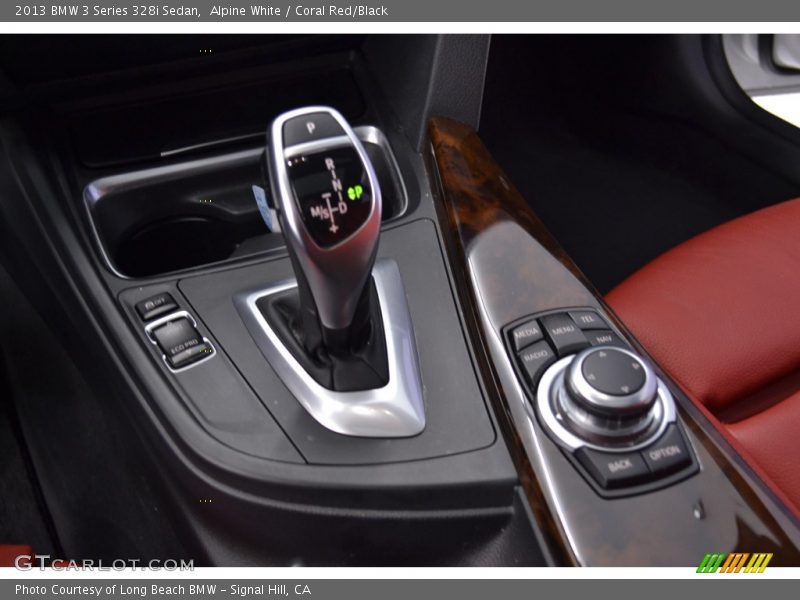 Alpine White / Coral Red/Black 2013 BMW 3 Series 328i Sedan