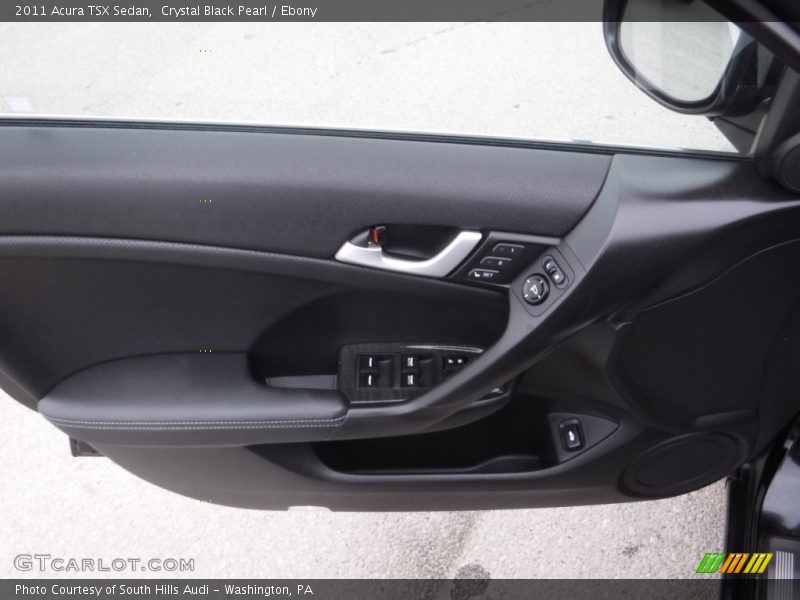 Crystal Black Pearl / Ebony 2011 Acura TSX Sedan