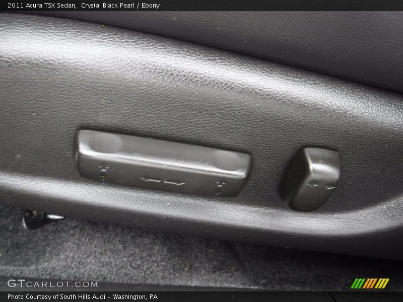Crystal Black Pearl / Ebony 2011 Acura TSX Sedan