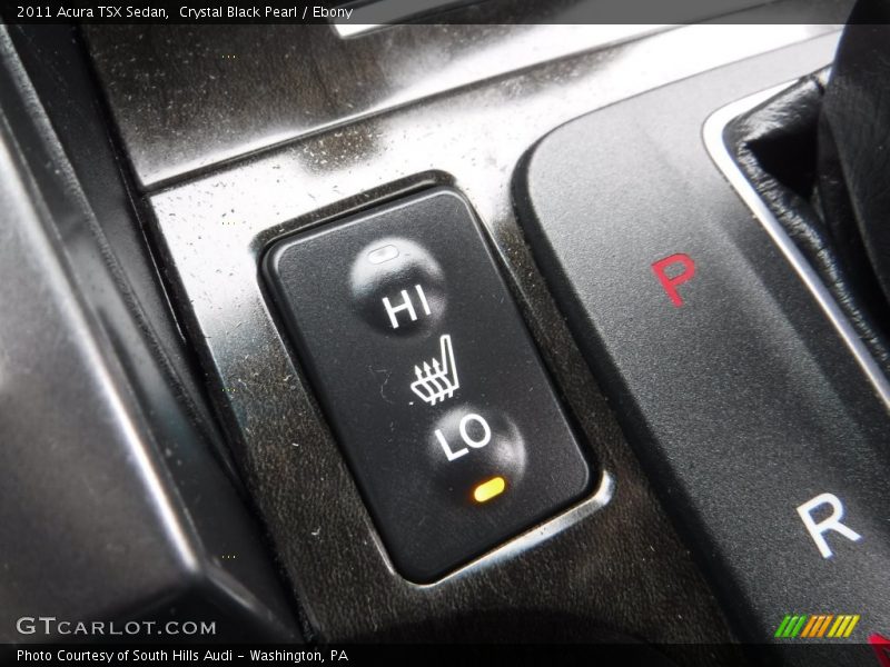 Crystal Black Pearl / Ebony 2011 Acura TSX Sedan