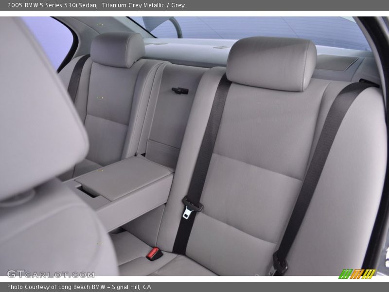 Titanium Grey Metallic / Grey 2005 BMW 5 Series 530i Sedan