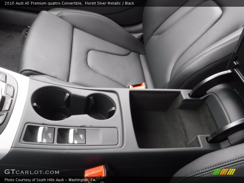 Florett Silver Metallic / Black 2016 Audi A5 Premium quattro Convertible