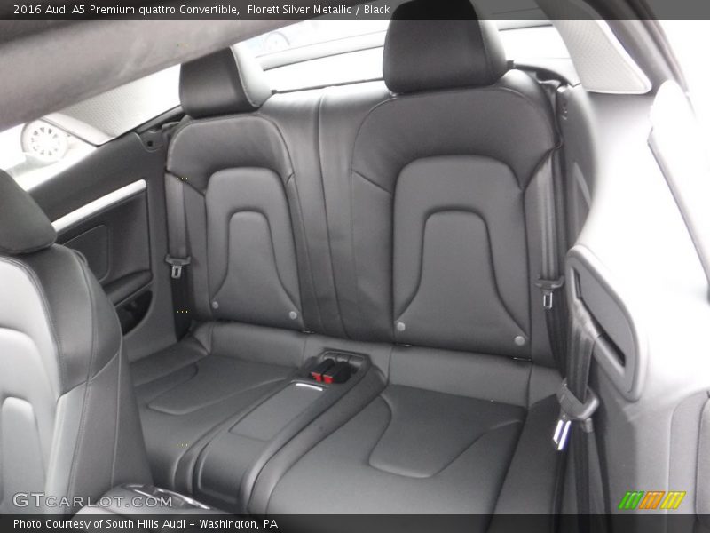 Florett Silver Metallic / Black 2016 Audi A5 Premium quattro Convertible