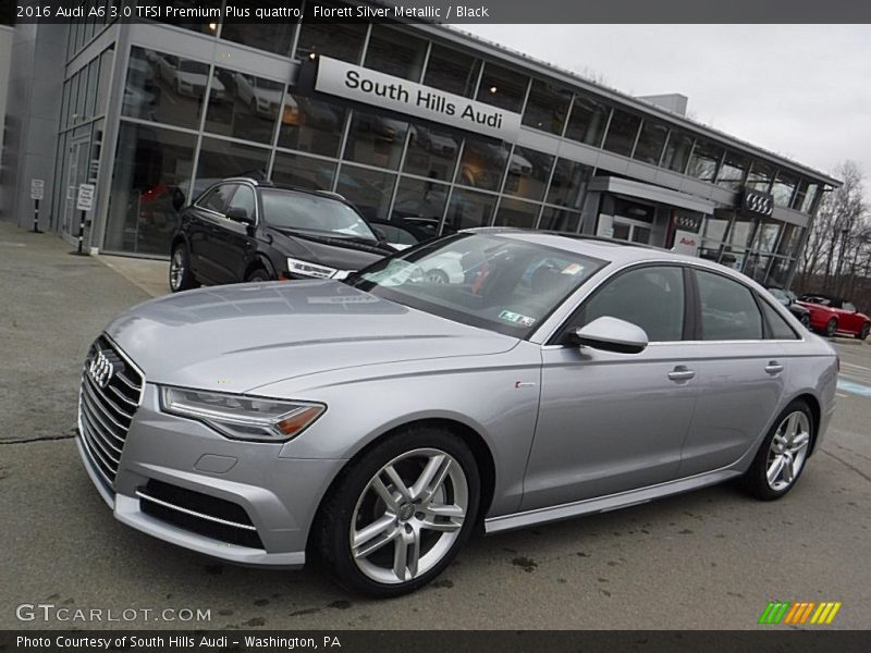 Florett Silver Metallic / Black 2016 Audi A6 3.0 TFSI Premium Plus quattro