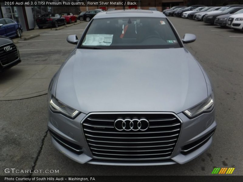 Florett Silver Metallic / Black 2016 Audi A6 3.0 TFSI Premium Plus quattro