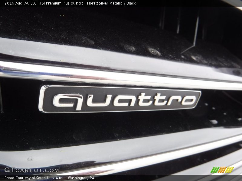 Florett Silver Metallic / Black 2016 Audi A6 3.0 TFSI Premium Plus quattro