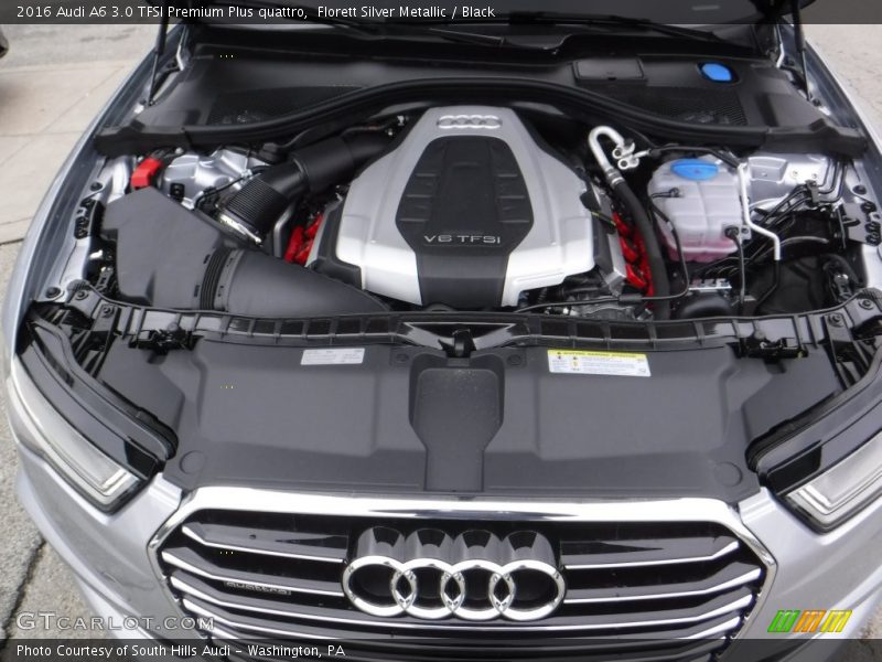 Florett Silver Metallic / Black 2016 Audi A6 3.0 TFSI Premium Plus quattro