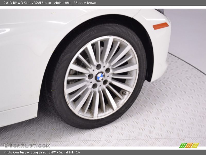 Alpine White / Saddle Brown 2013 BMW 3 Series 328i Sedan