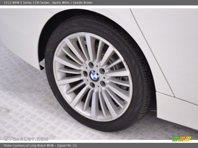 Alpine White / Saddle Brown 2013 BMW 3 Series 328i Sedan