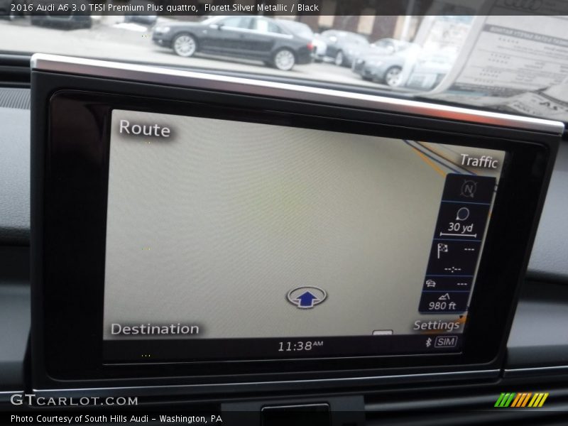 Florett Silver Metallic / Black 2016 Audi A6 3.0 TFSI Premium Plus quattro