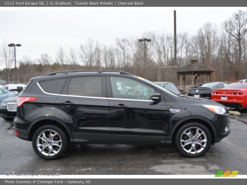 Tuxedo Black Metallic / Charcoal Black 2013 Ford Escape SEL 2.0L EcoBoost