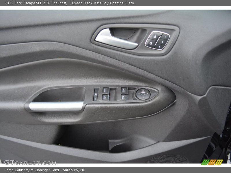 Tuxedo Black Metallic / Charcoal Black 2013 Ford Escape SEL 2.0L EcoBoost