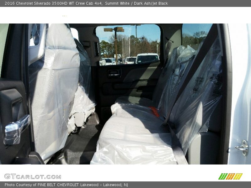 Summit White / Dark Ash/Jet Black 2016 Chevrolet Silverado 3500HD WT Crew Cab 4x4
