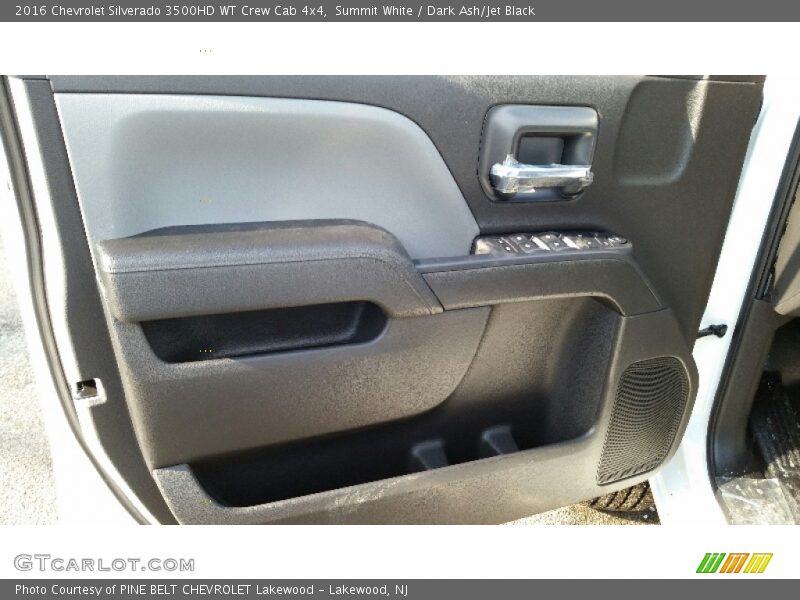 Summit White / Dark Ash/Jet Black 2016 Chevrolet Silverado 3500HD WT Crew Cab 4x4