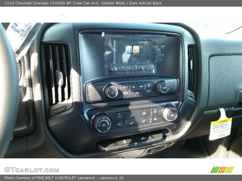 Summit White / Dark Ash/Jet Black 2016 Chevrolet Silverado 3500HD WT Crew Cab 4x4