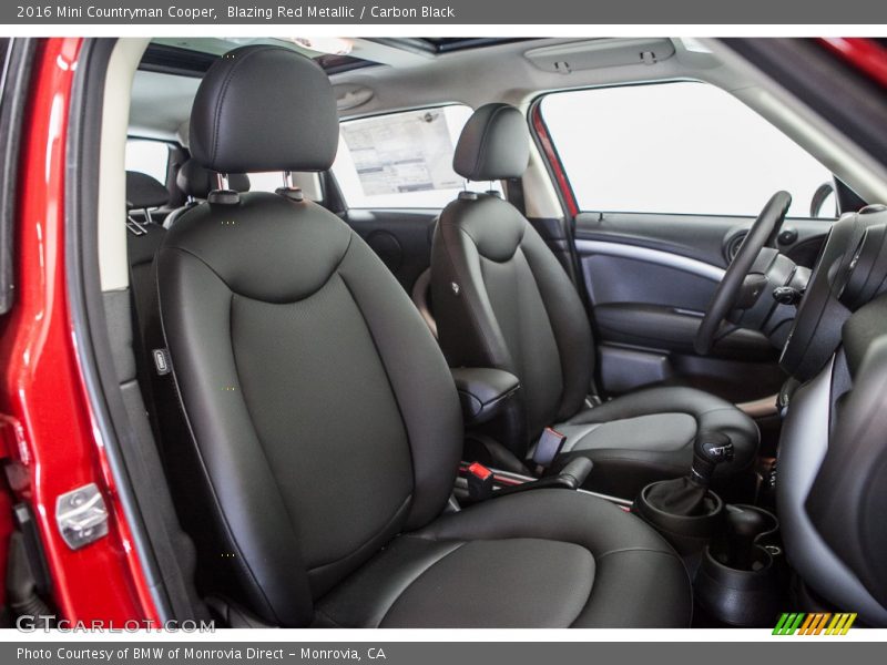 Blazing Red Metallic / Carbon Black 2016 Mini Countryman Cooper