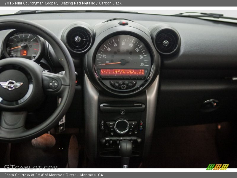 Blazing Red Metallic / Carbon Black 2016 Mini Countryman Cooper