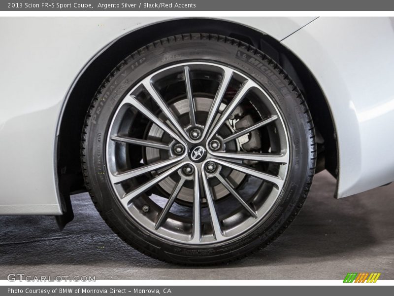 Argento Silver / Black/Red Accents 2013 Scion FR-S Sport Coupe