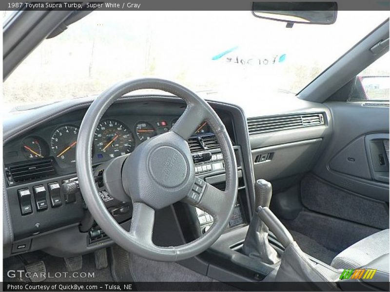  1987 Supra Turbo Gray Interior
