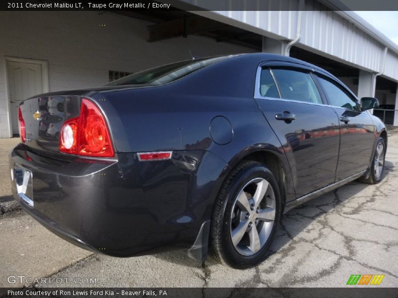 Taupe Gray Metallic / Ebony 2011 Chevrolet Malibu LT