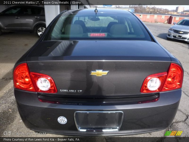 Taupe Gray Metallic / Ebony 2011 Chevrolet Malibu LT