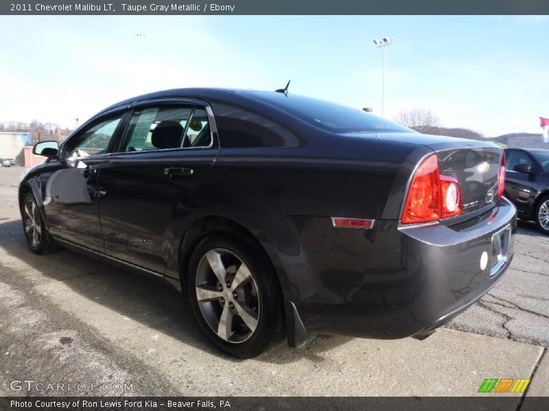 Taupe Gray Metallic / Ebony 2011 Chevrolet Malibu LT
