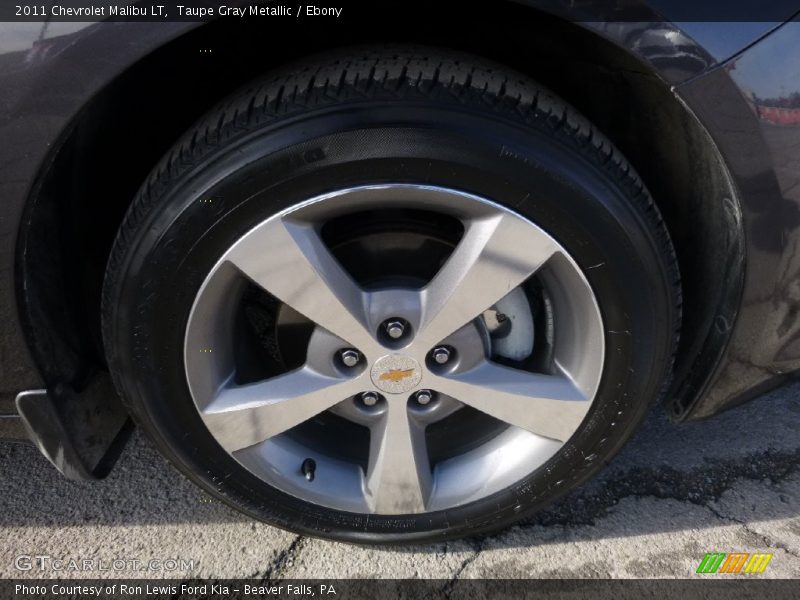 Taupe Gray Metallic / Ebony 2011 Chevrolet Malibu LT